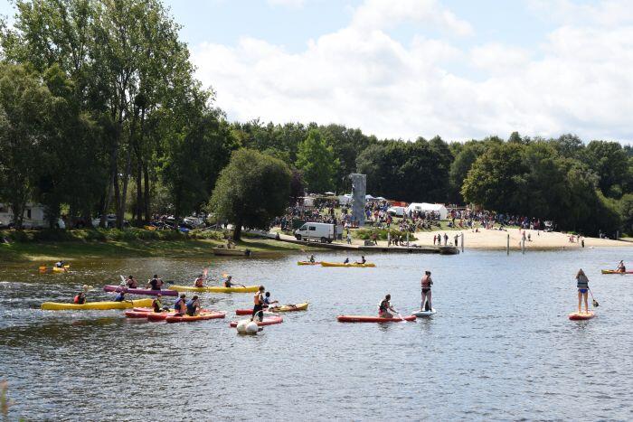 Fête du Lac canoë