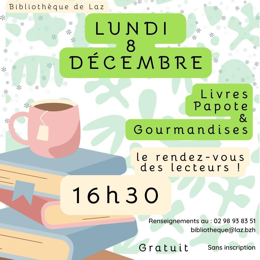 Livres papote et gourmandises
