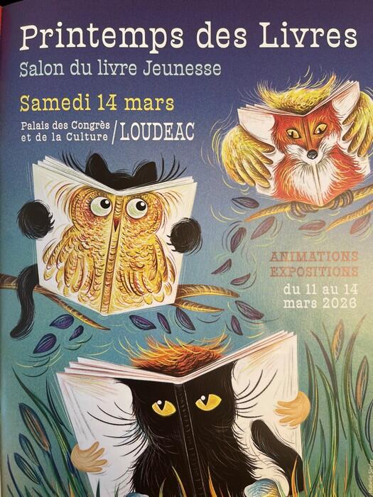 Printemps des livres - 14 mars 2026 - Loudéac