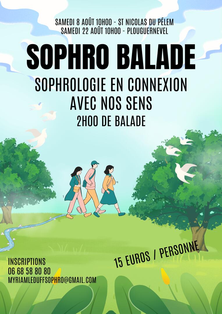 Sophro Balade Août 2026