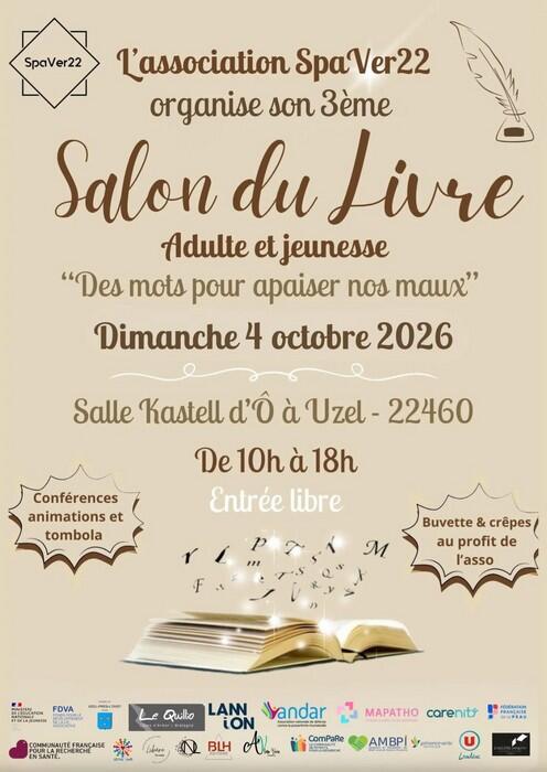 Salon du livre - 4 octobre 2026 - Uzel