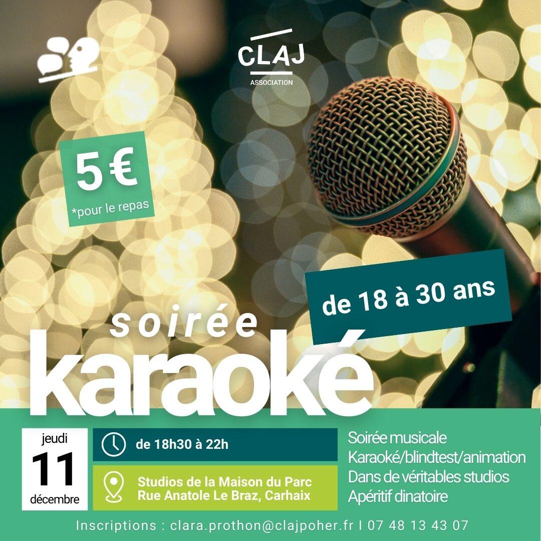 Soirée musicale Karaoké/blindtest/animation - Dans de véritables studios Apéritif dinatoire - 1