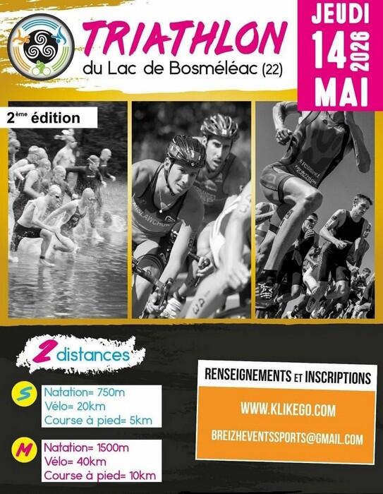 Triathlon Bosméléac - 14 mai 2026 - Allineuc