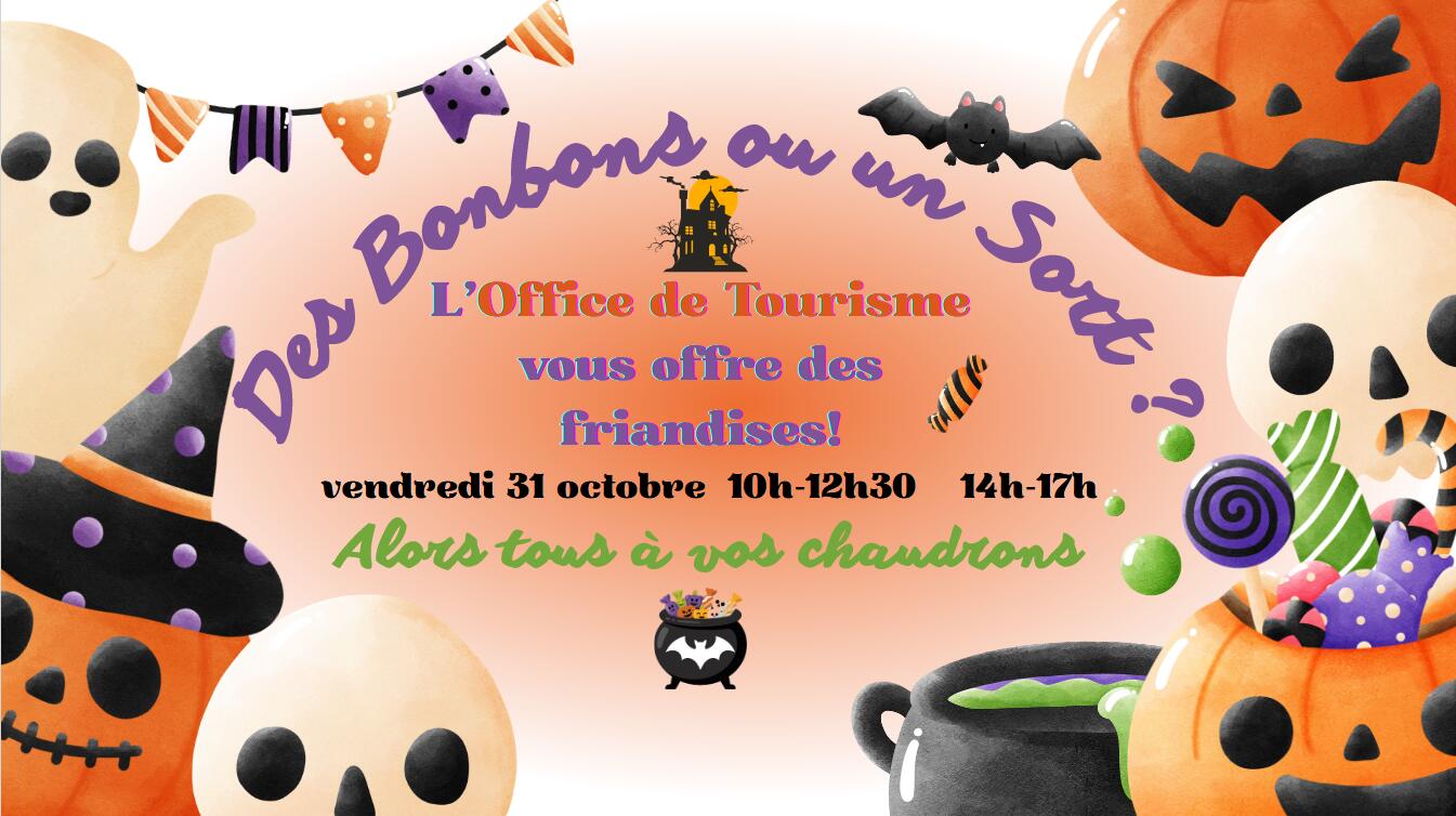 affiche Des bonbons ou un Sort à l'OT