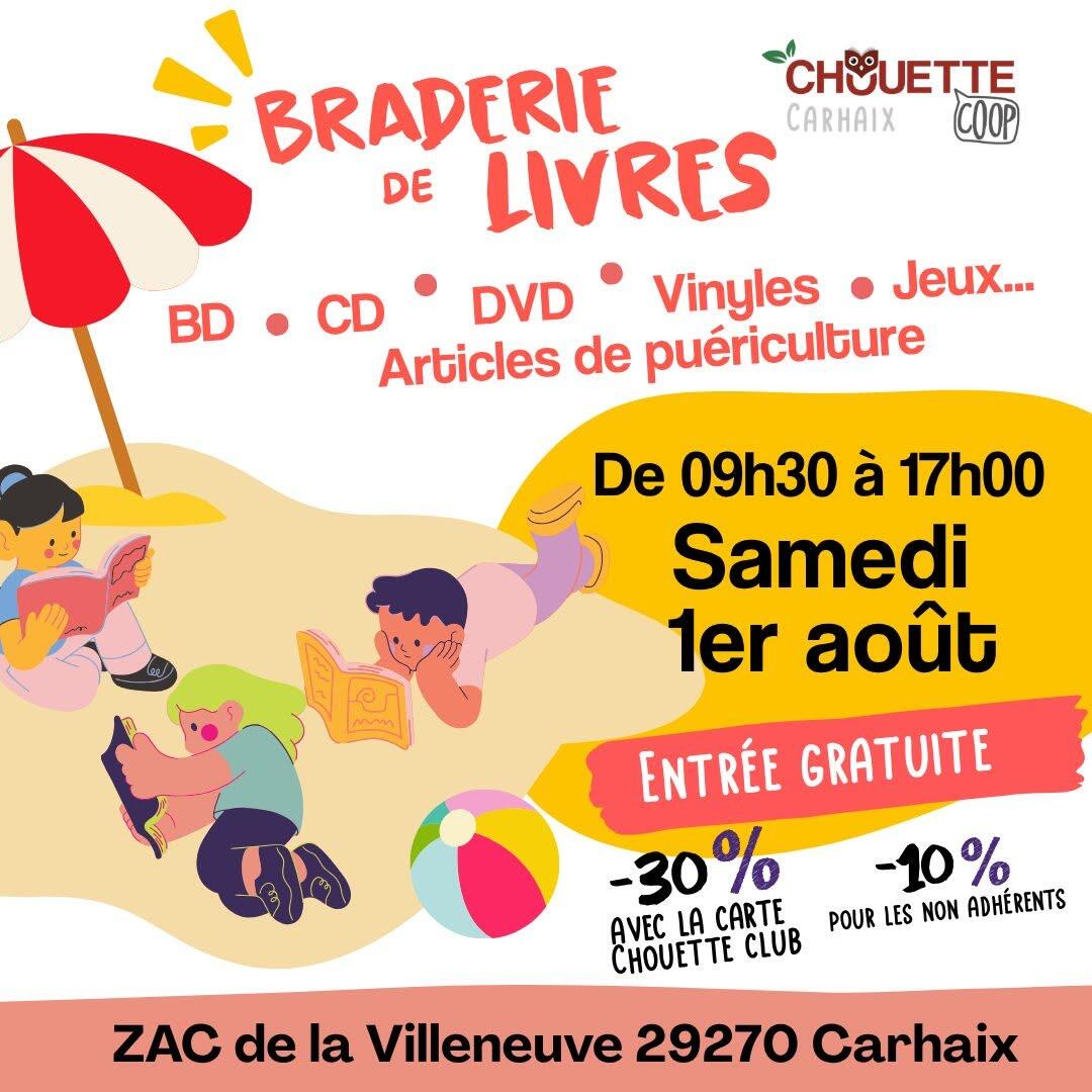 chouette coop braderie de livres 1er aout
