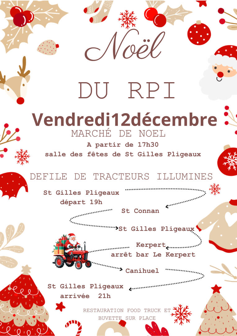 Défilé tracteurs St-Gilles-St-Connan-Canihuel