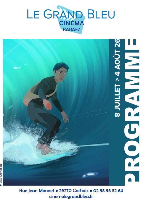 page de garde cine du 8 juillet au 4 aout