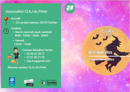 page de garde activités novembre