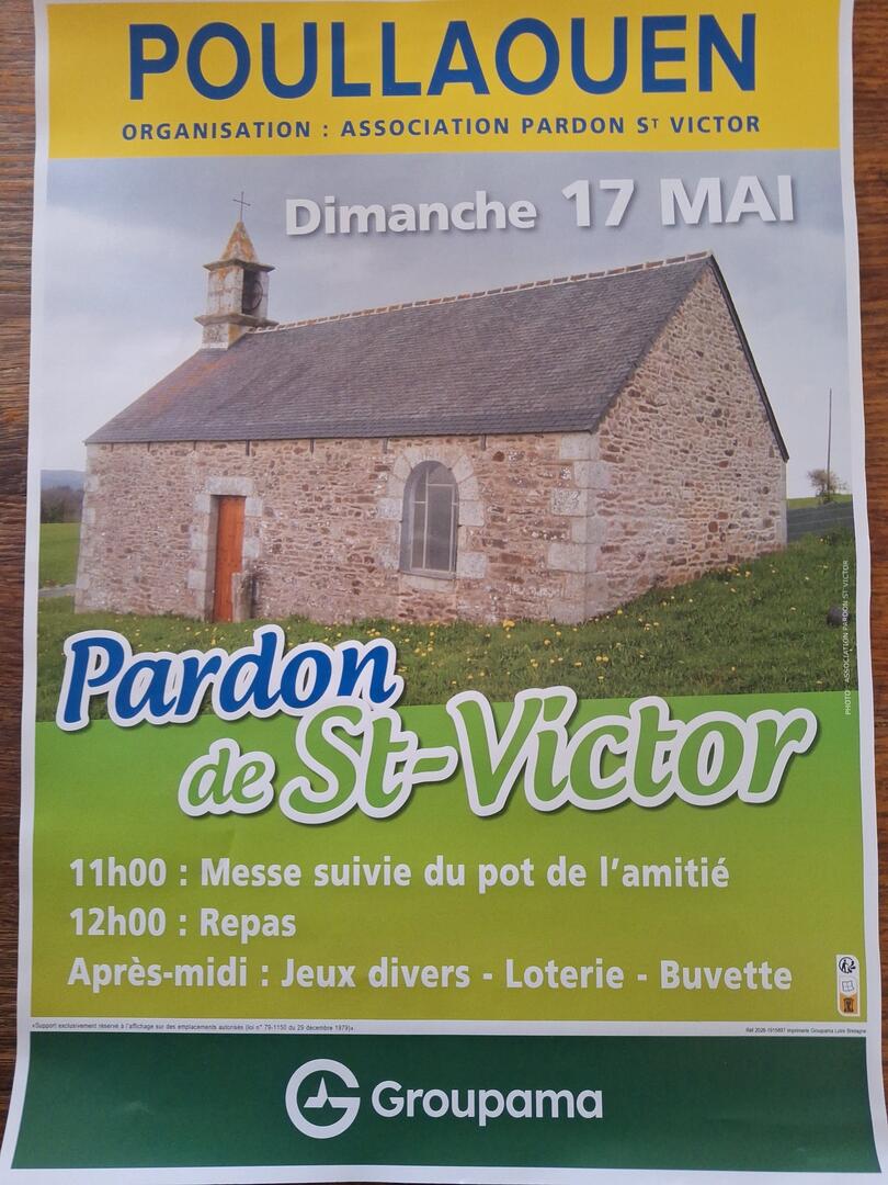 pardon saint victor poullaouen 17 mai