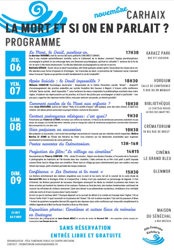 prog la mort et si on en parlait