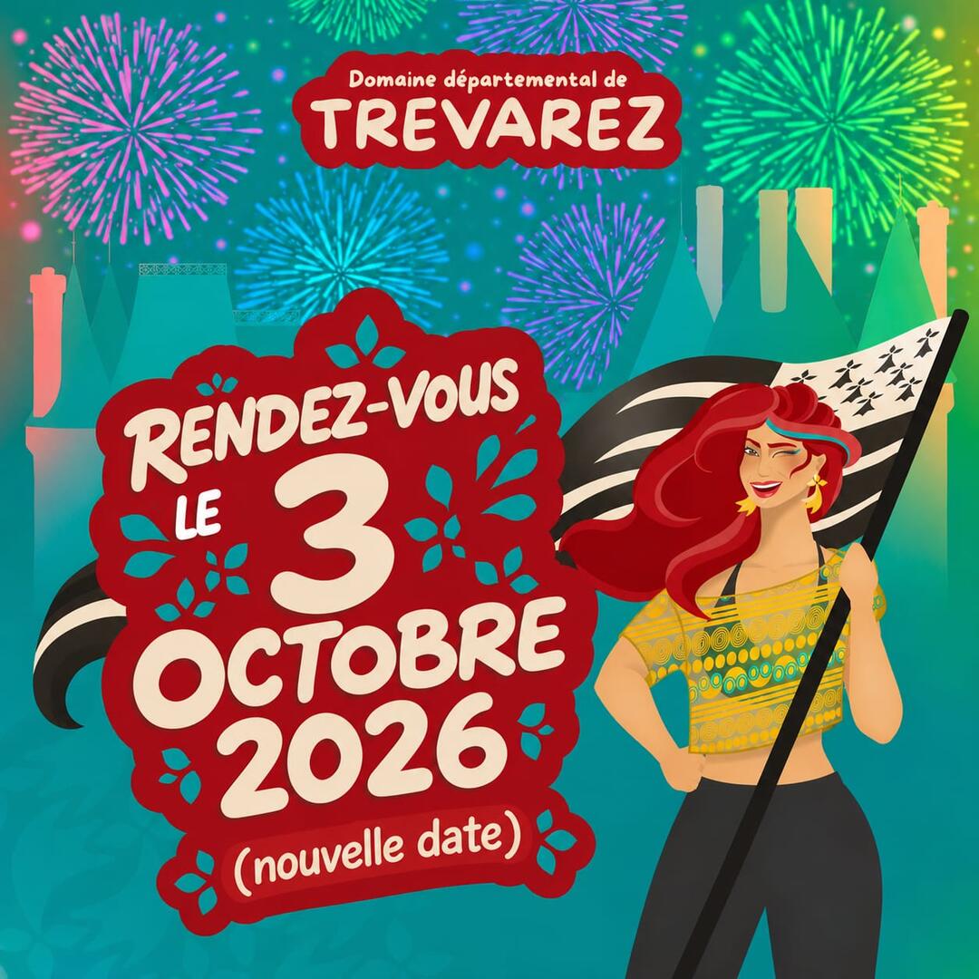 Affiche 𝐈𝐥𝐬 𝐬𝐨𝐧𝐭 𝐟𝐨𝐮𝐬 𝐜𝐞𝐬 𝐁𝐫𝐞𝐭𝐨𝐧𝐬 au domaine de trévarez