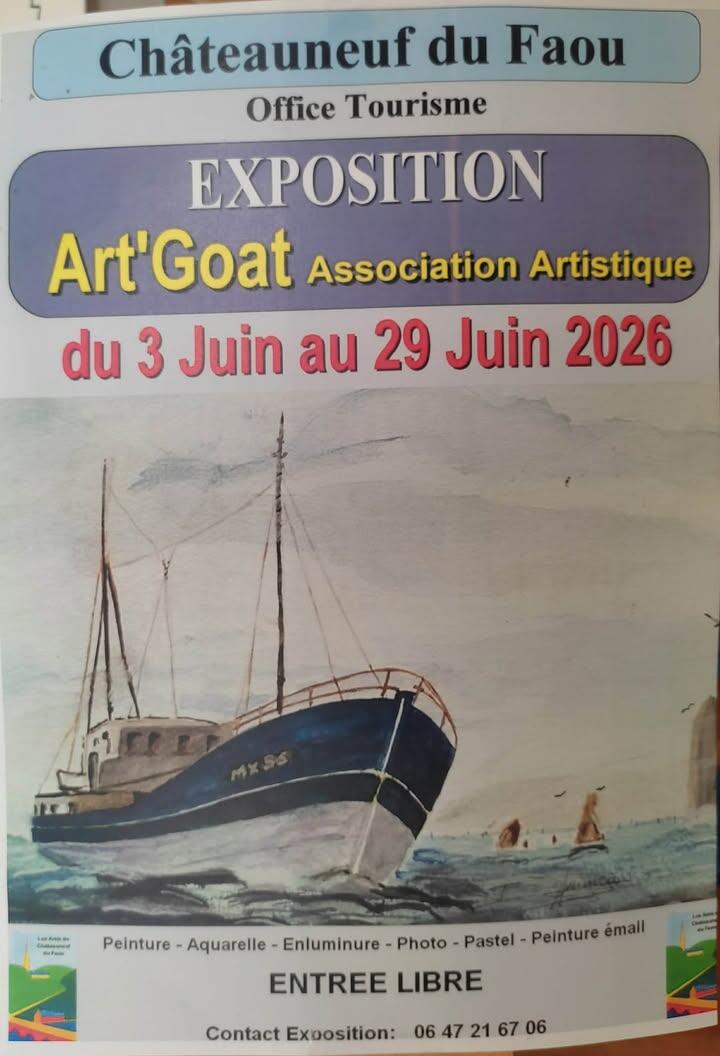 Exposition de l’association de L'ART’GOAT de Carhaix