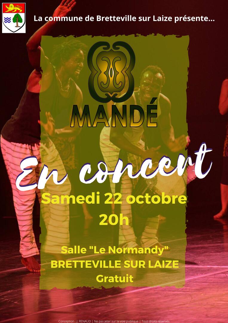 Mandé Concert 22 octobre