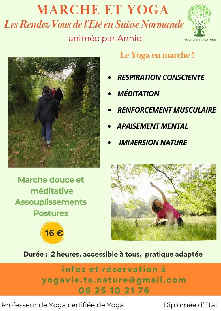 Marche et yoga