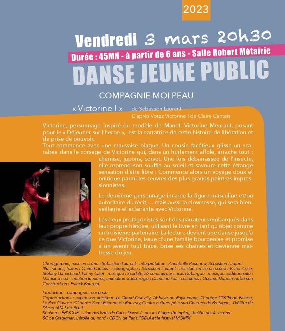 Danse jeune public 3 mars