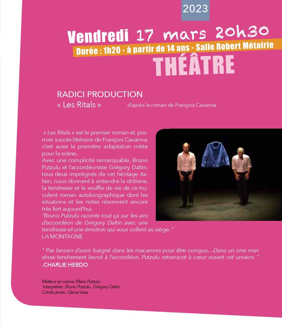 Les Ritals 17 mars