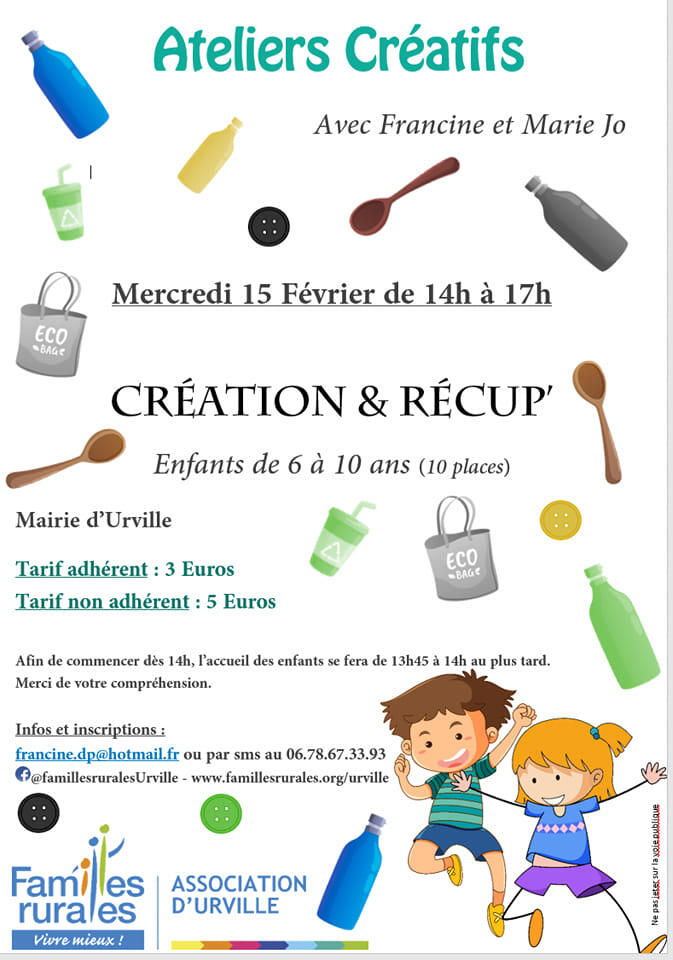 Ateliers créatifs Urville