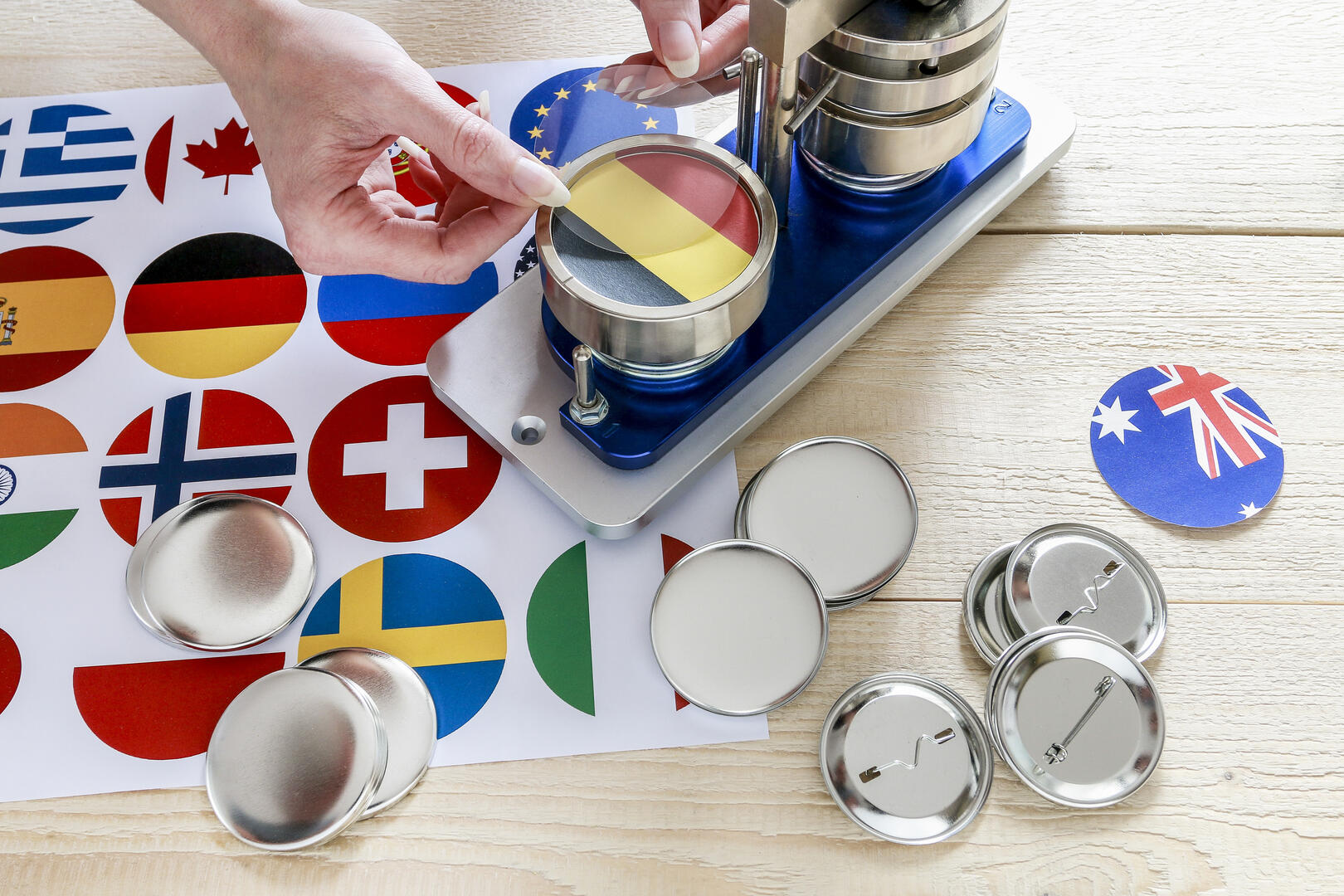 Fabriquer des badges