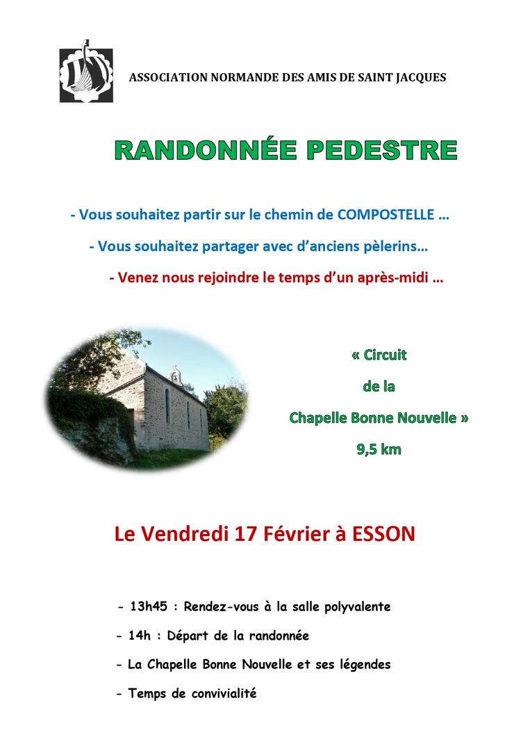 Randonnée Pédestre Compostelle