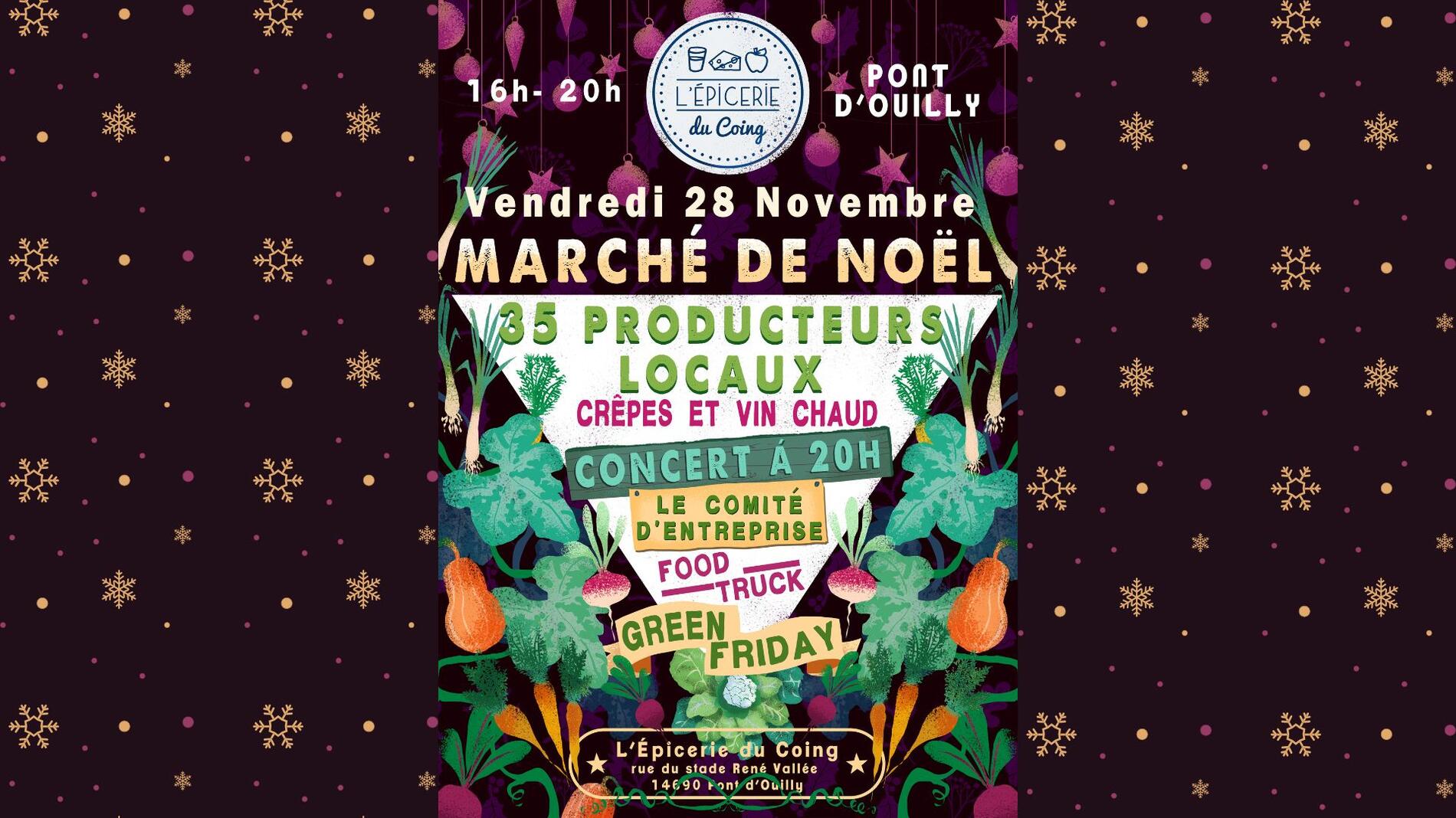 Marché de Noël - Green Friday à l'Epicerie du Coing PONT D'OUILLY