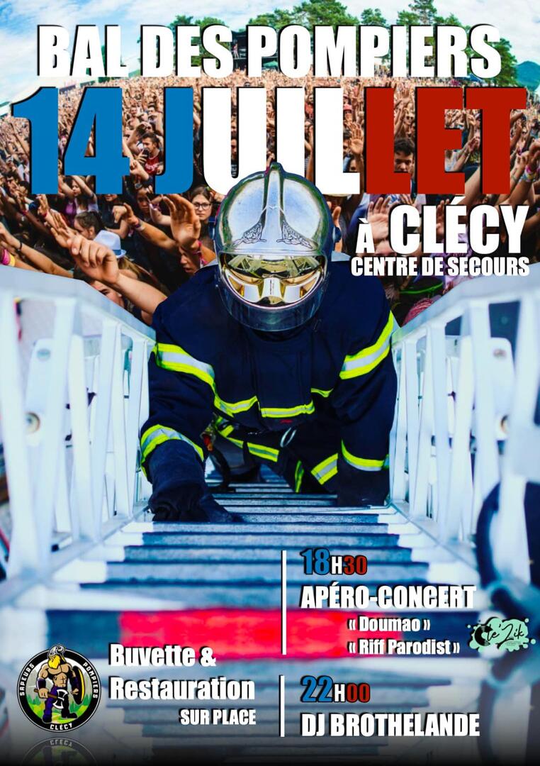 Bal des pompiers de Clécy