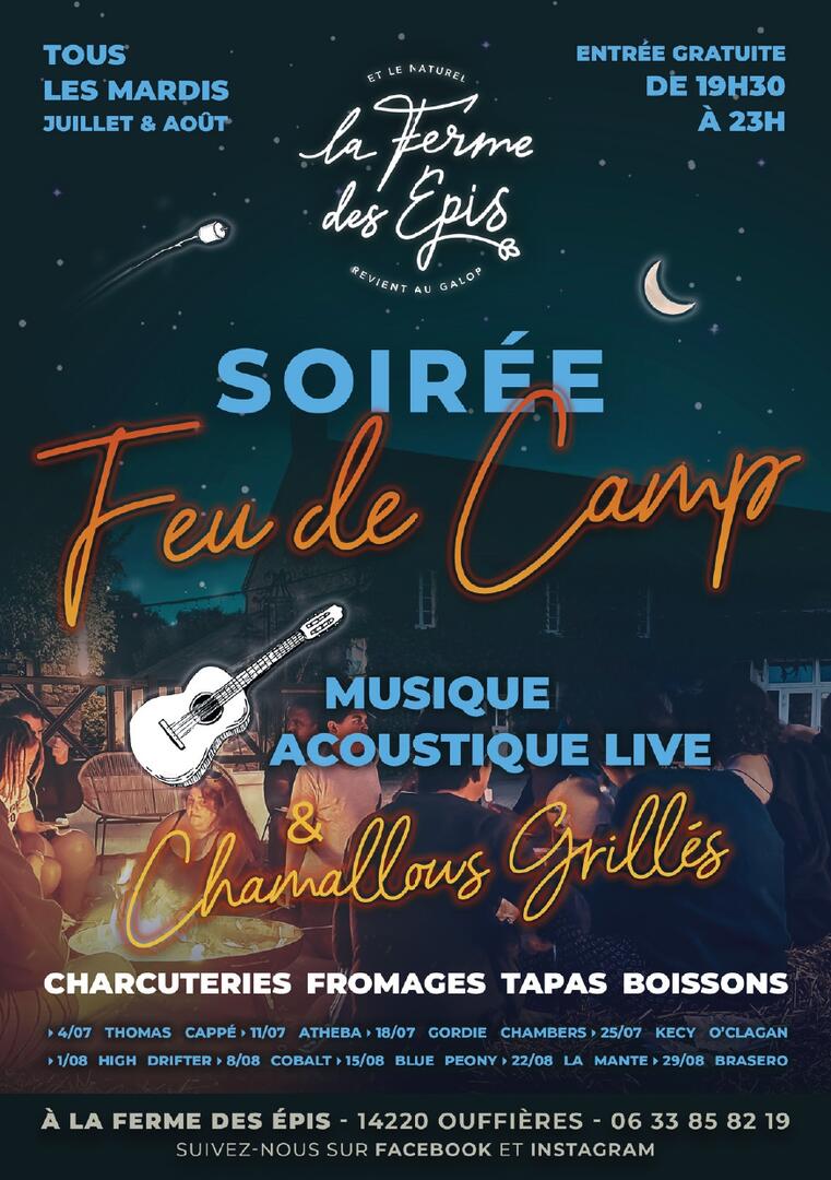 Soirée Feu de Camp