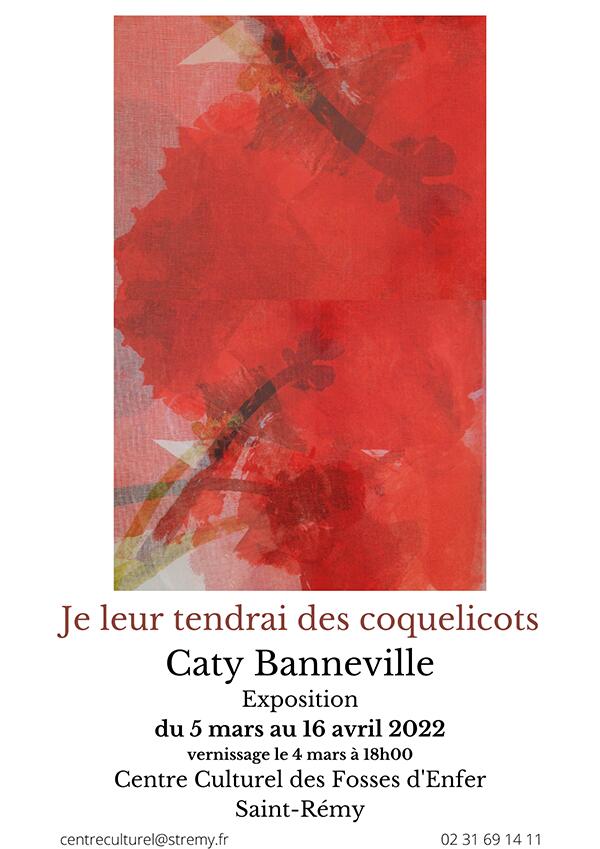 Exposition coquelicots Caty Banneville