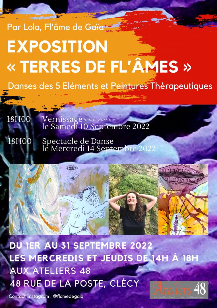 Exposition septembre 2022 Ateliers 48