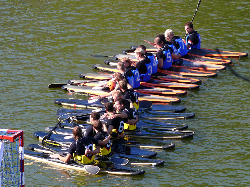 Equipes de kayak polo
