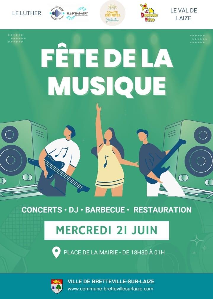 Fête musique Bretteville sur Laize