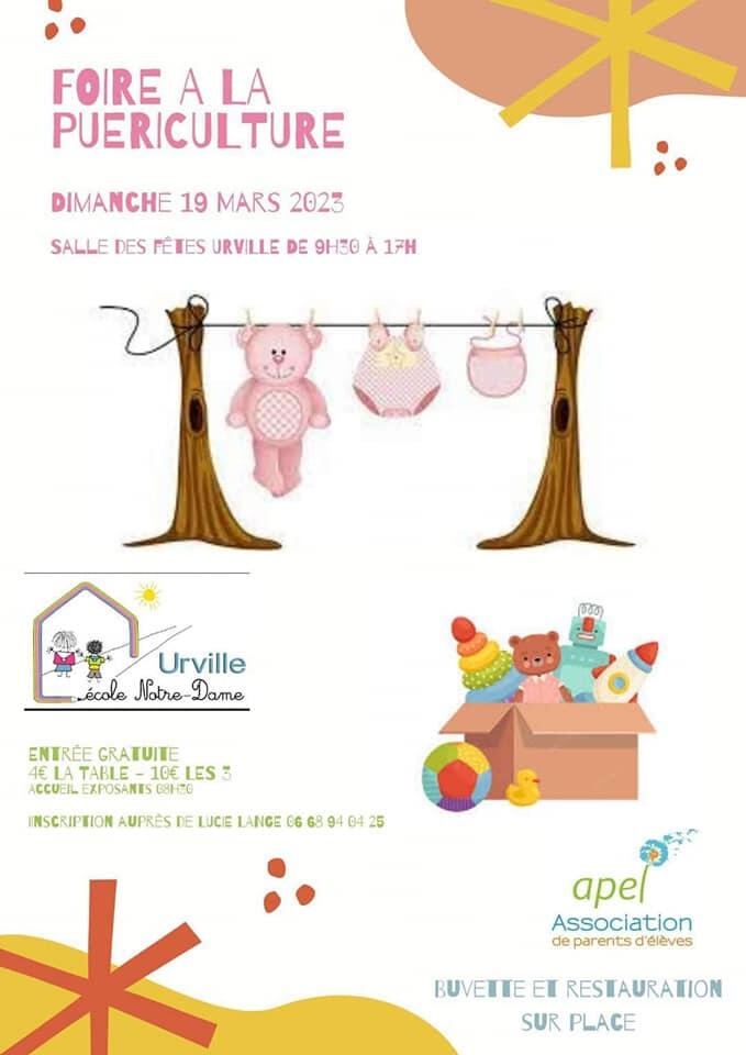 Foire puériculture Urville