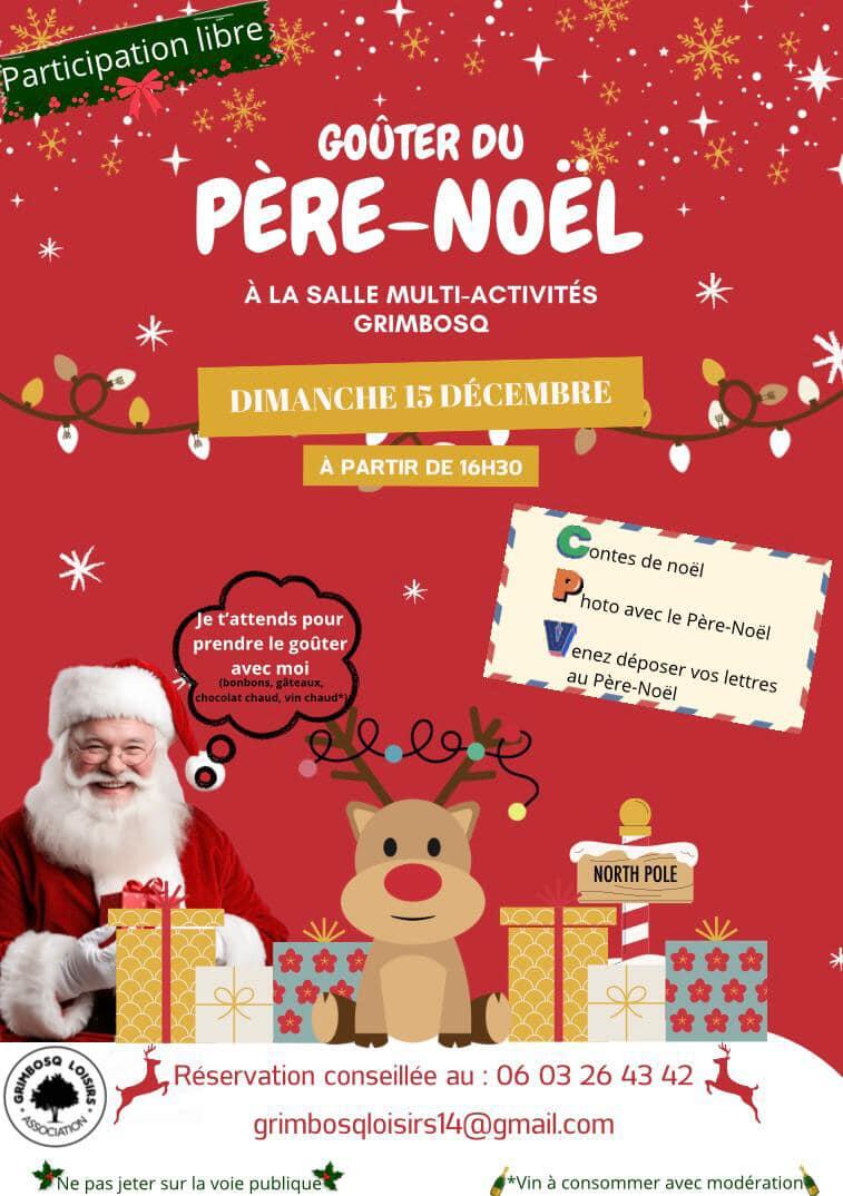 Goûter du Père Noël Grimbosq