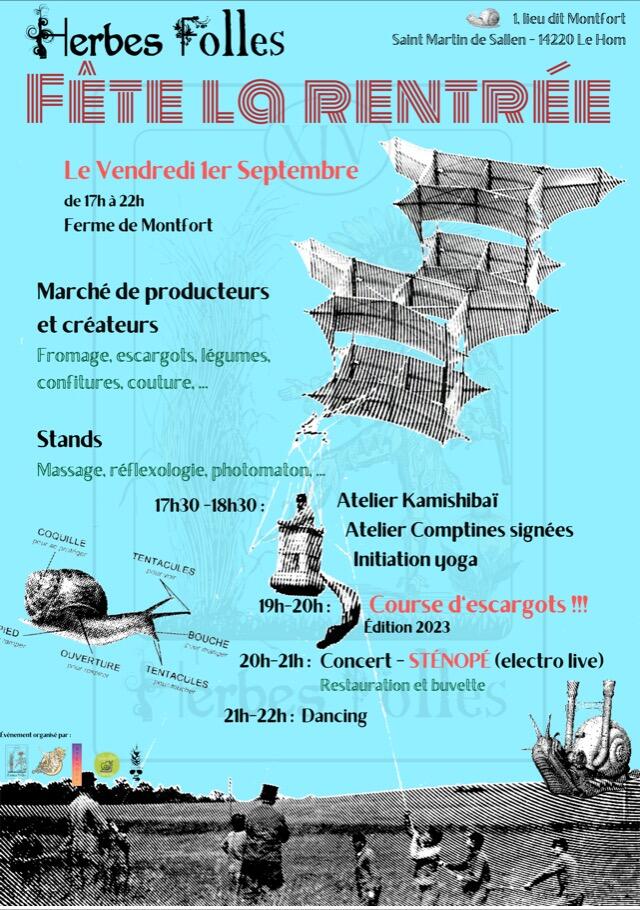 Herbes folles la rentrée 2023