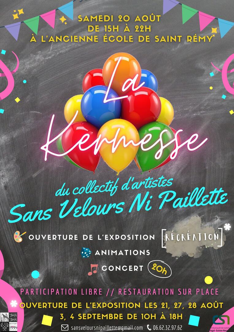 Kermesse sans velours ni paillette 2022