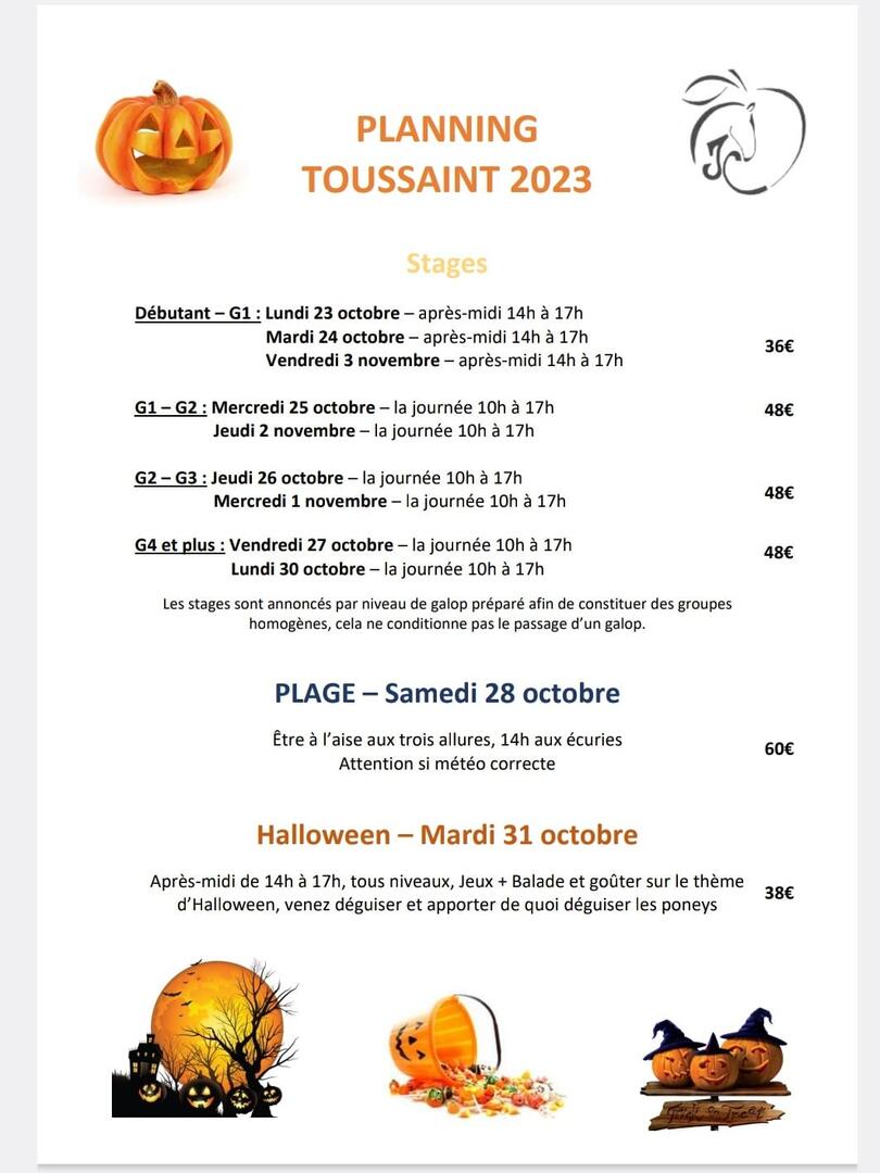 La Toussaint Ecurie des Crêtes