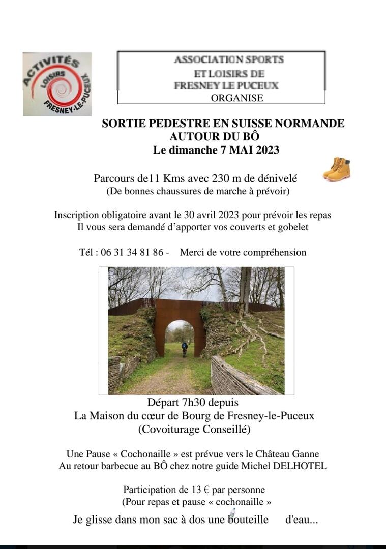 Randonnee Fresney le puceux