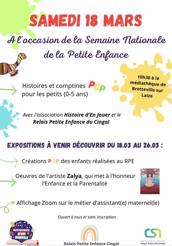 Semaine petite enfance programme suite