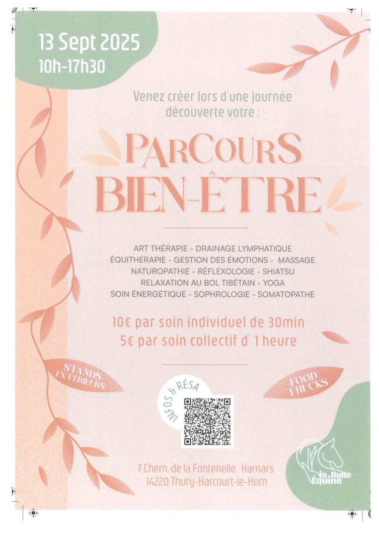 Thury-Harcourt-le-Hom - BULLE ÉQUINE PARCOURS BIEN-ÊTRE-1756214535