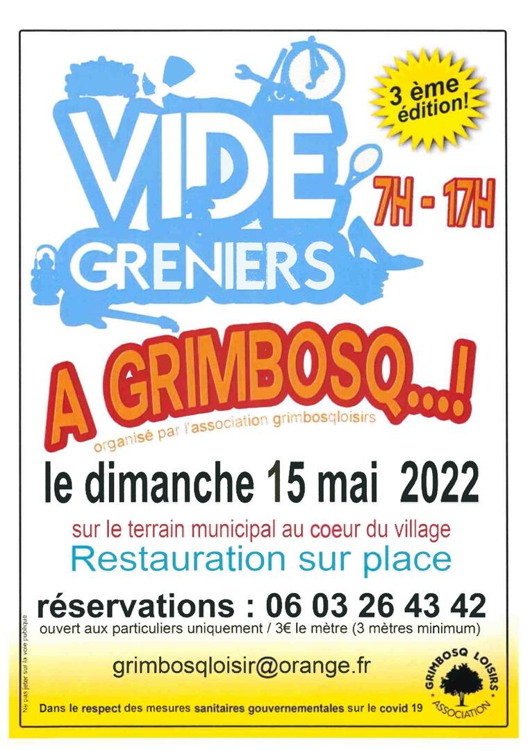 Vide grenier Grimbosq