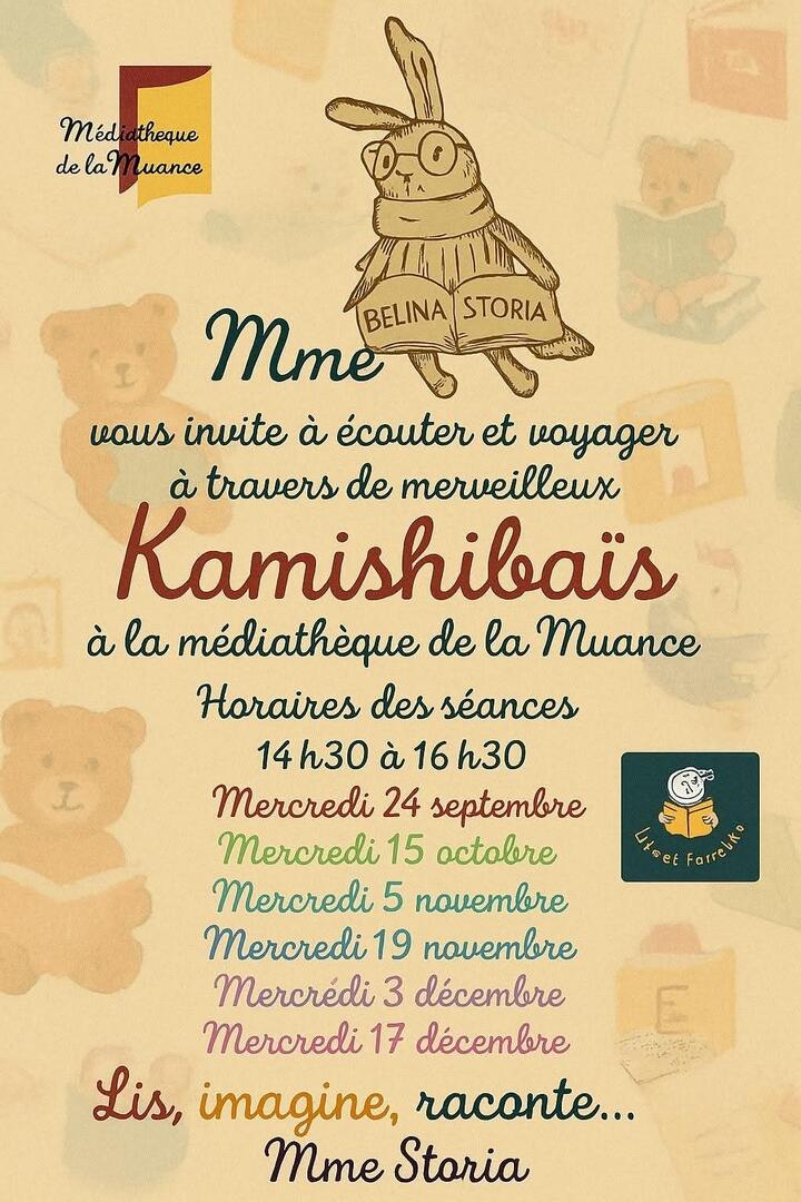kamishibaïs Mme Storia