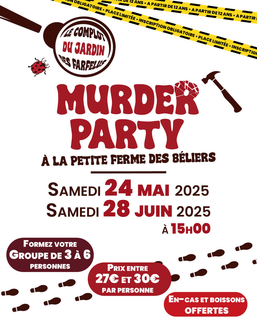 murder party à la petite ferme des béliers