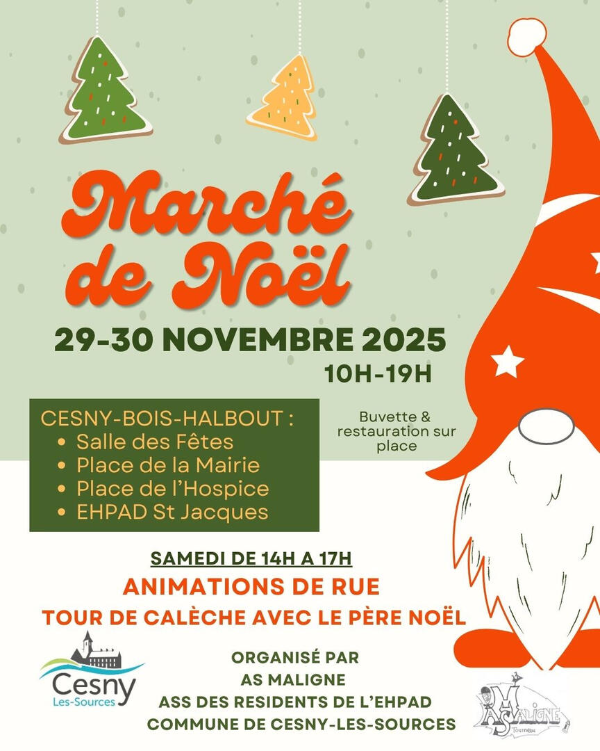 marche de noel cesny bois halbout