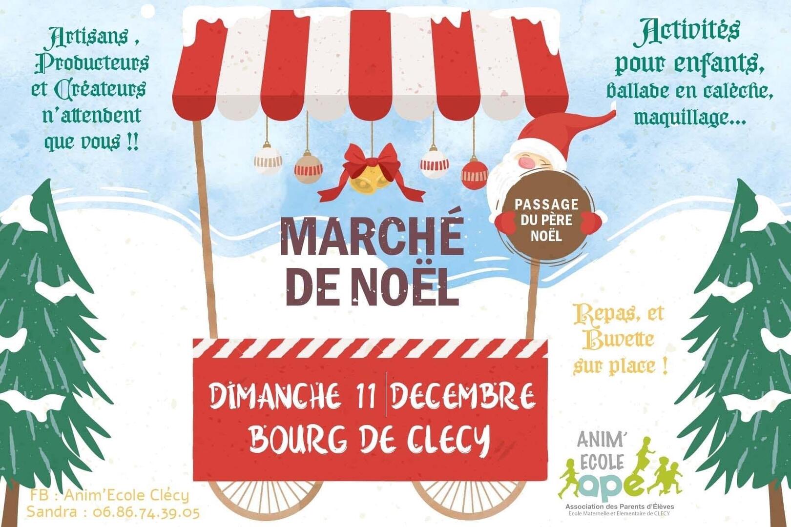 marché noël Clécy