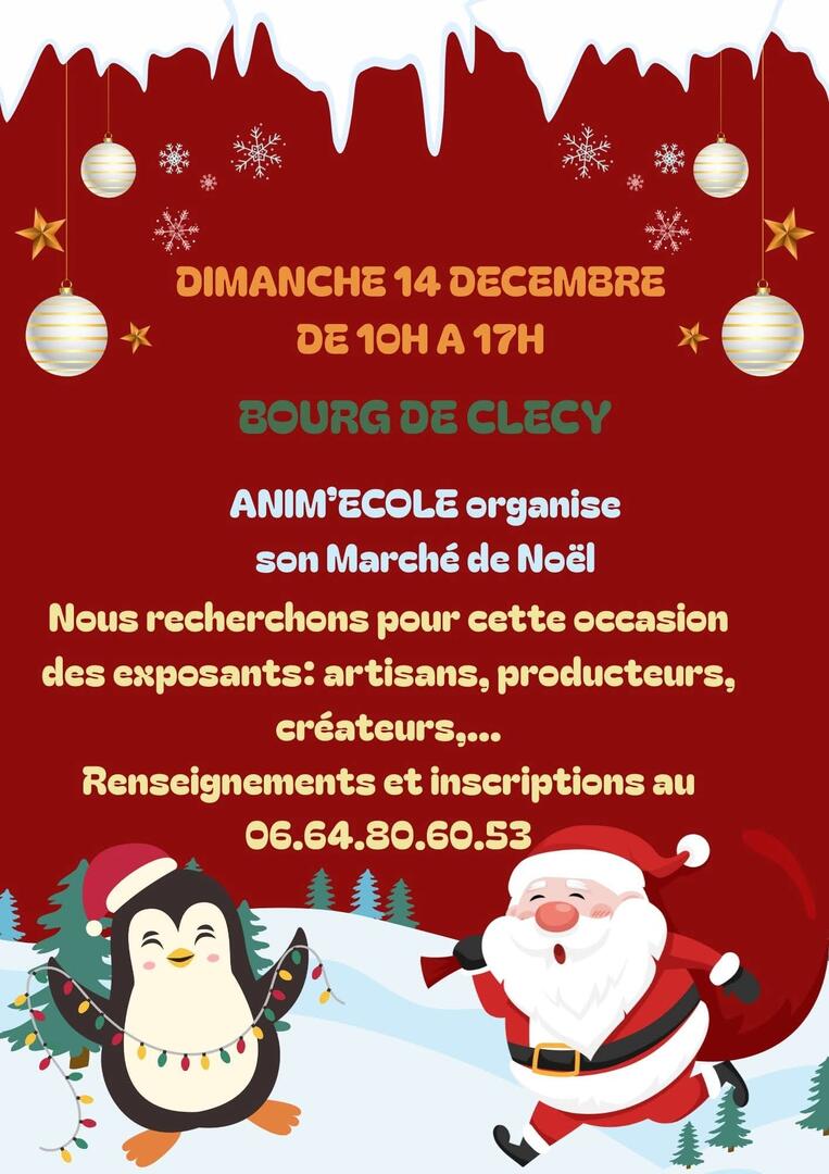 Marché Noël Clécy