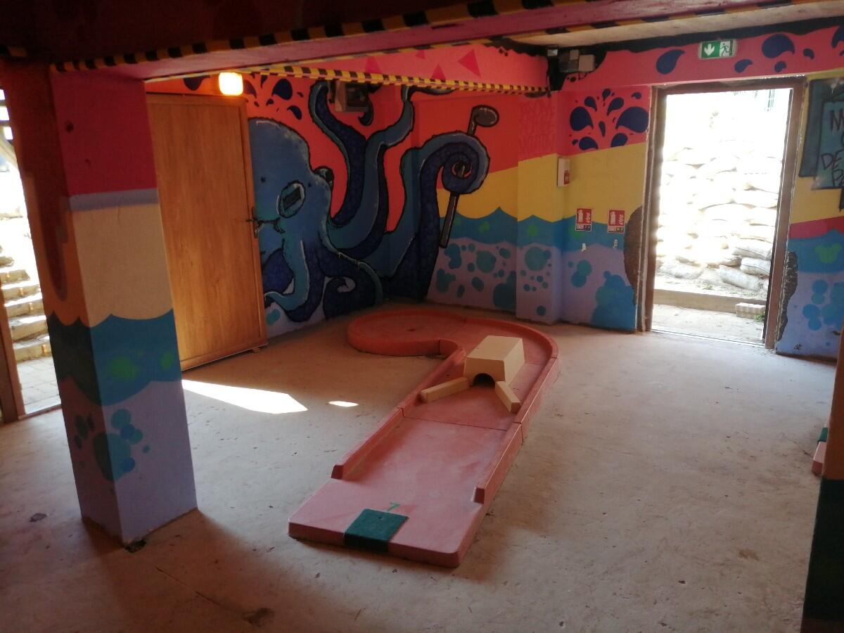 mini-golf intérieur