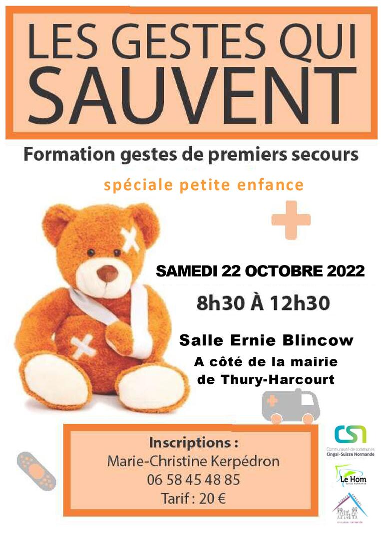 premiers secours petite enfance