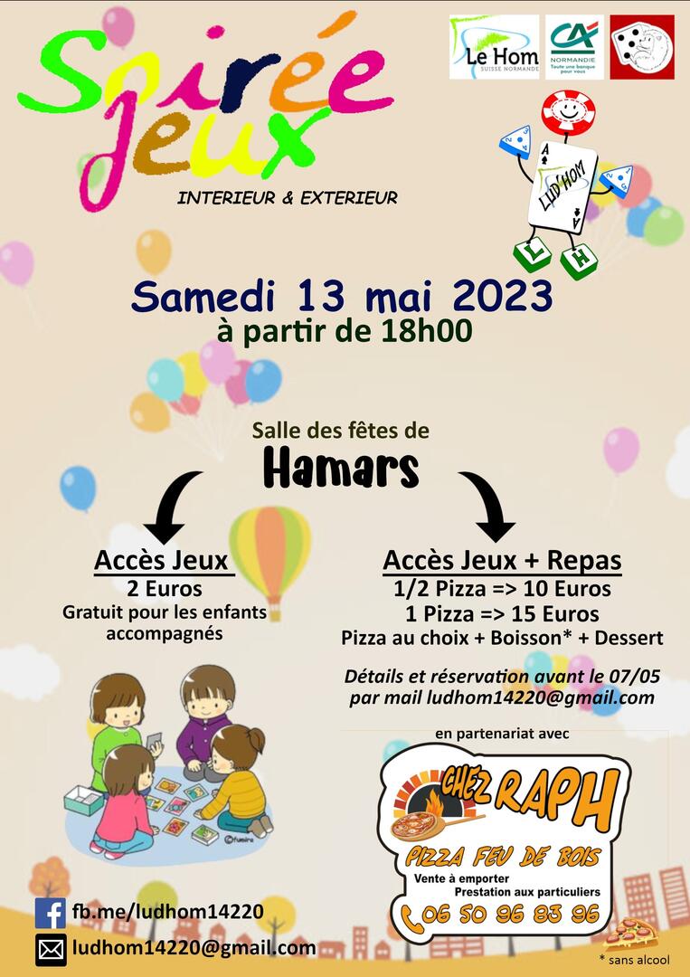Soirée jeux Hamars