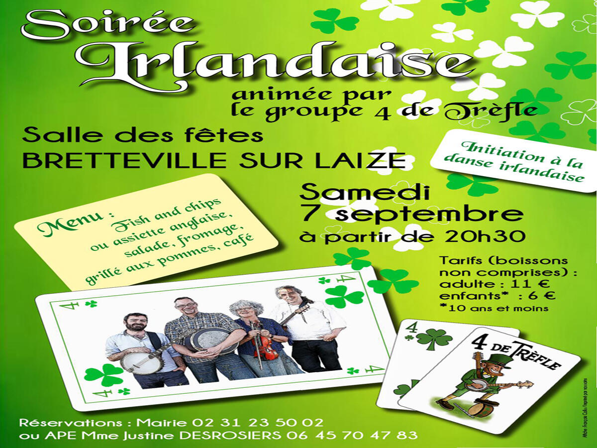 Soirée irlandaise