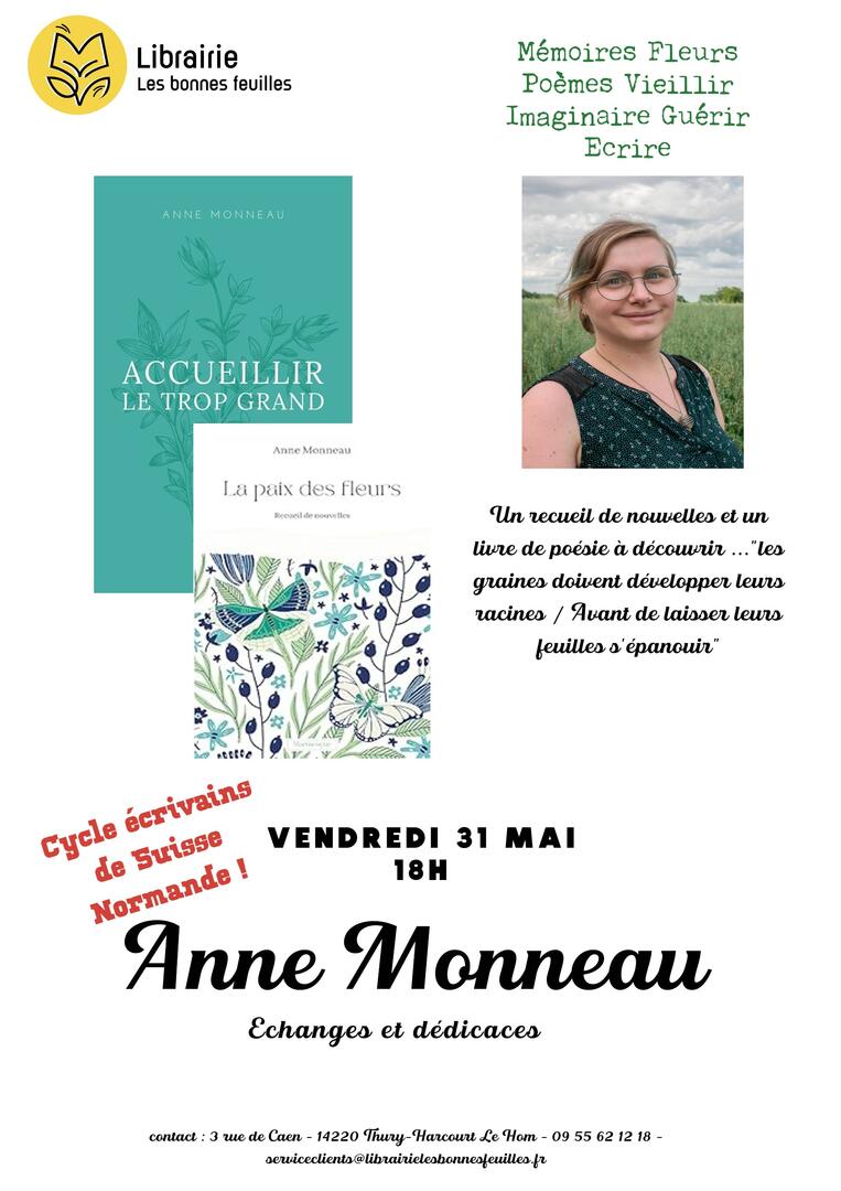 Affiche Anne Monneau 31 mai