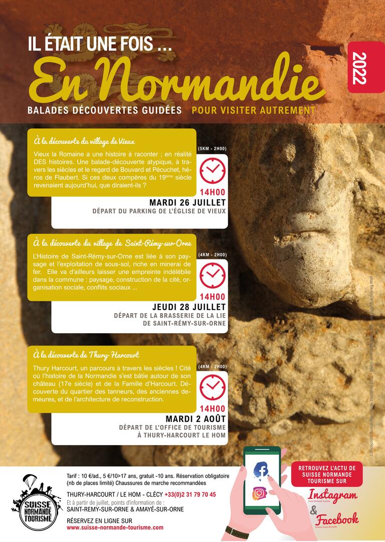 affiche visites guidées 2022